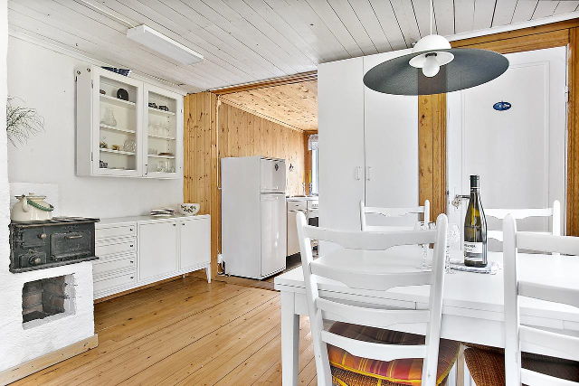Das Esszimmer im Ferienhaus